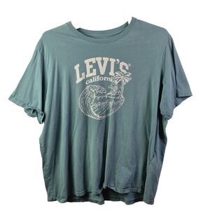 Levi Strauss & Co Men's XXL Teal Short Sleeve T-Shirt